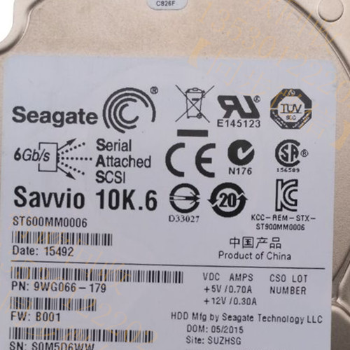 回收SSD硬盘ST600MM0006
